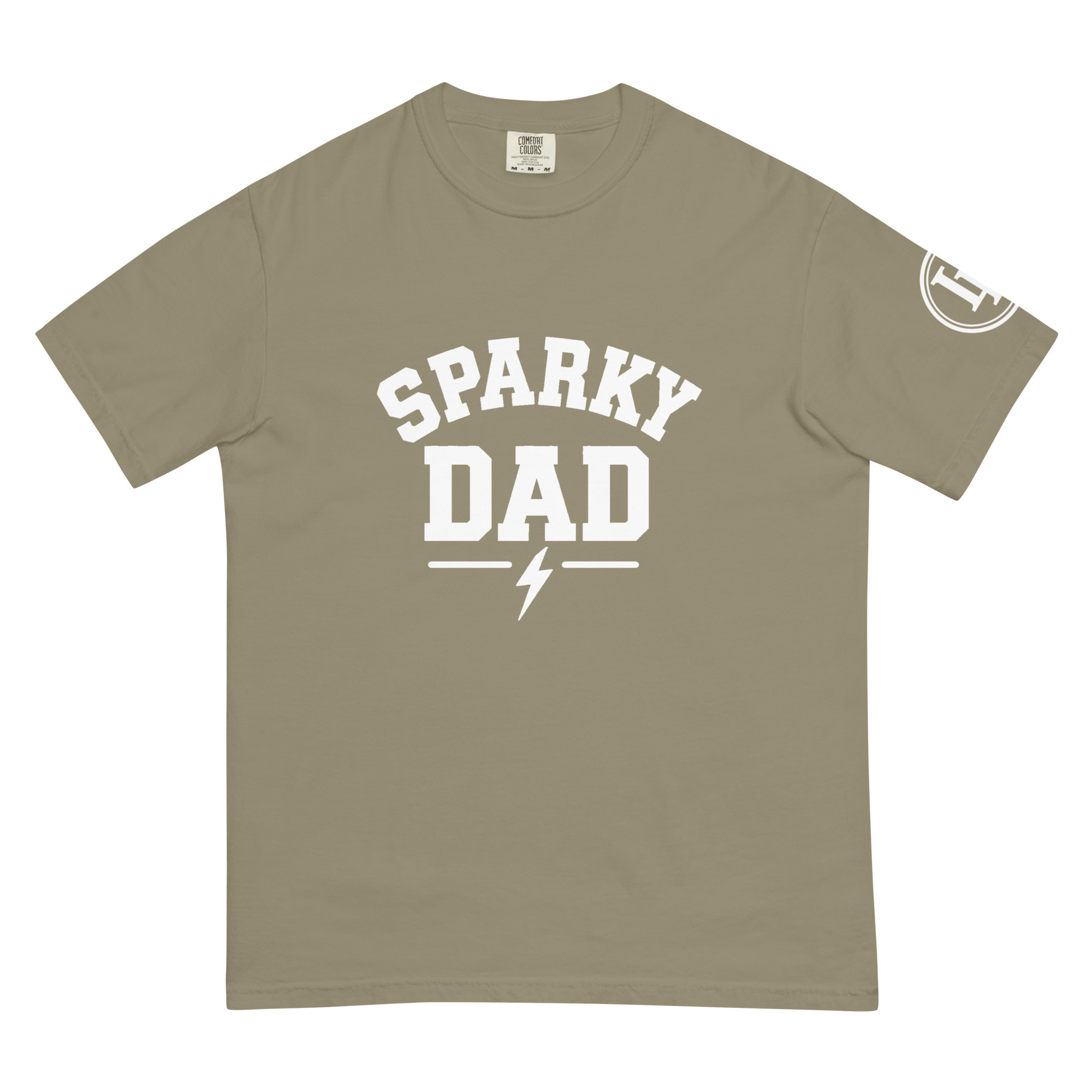 Sparky Dad | Comfort Colors 1717 | Dark Master - Image 59
