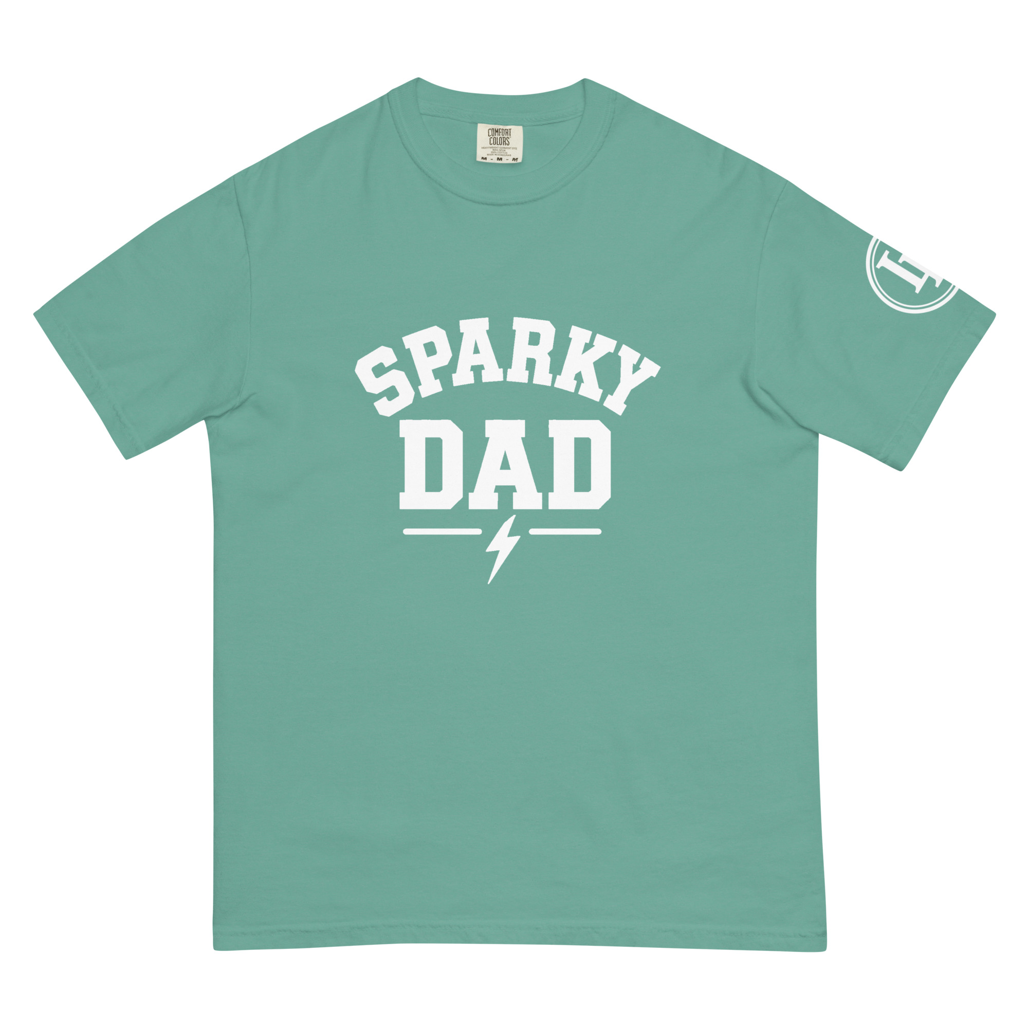 Sparky Dad | Comfort Colors 1717 | Dark Master - Image 22