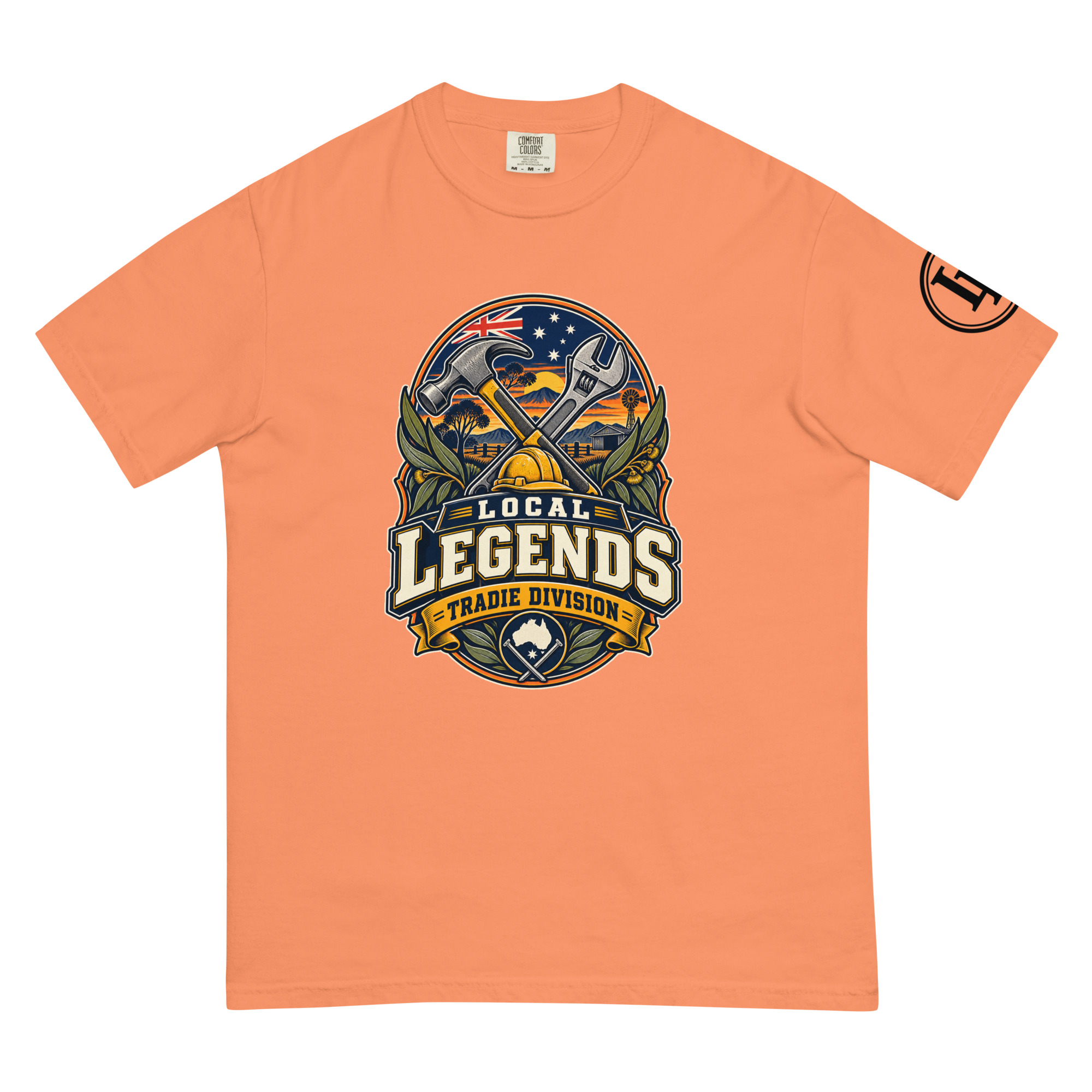 Local Legends Tradie Division | Comfort Colors 1717 | Light Master - Image 23