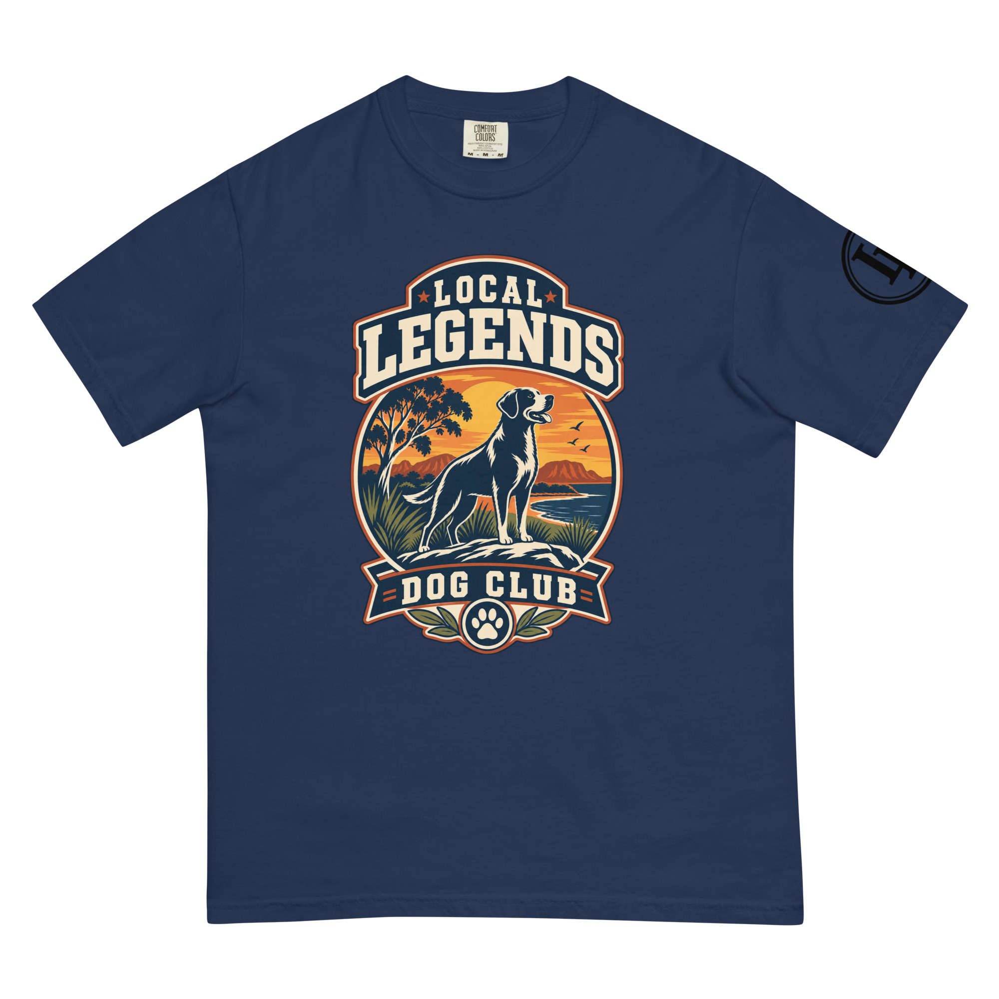 Local Legends Dog Club | Comfort Colors 1717 | Light Master - Image 24