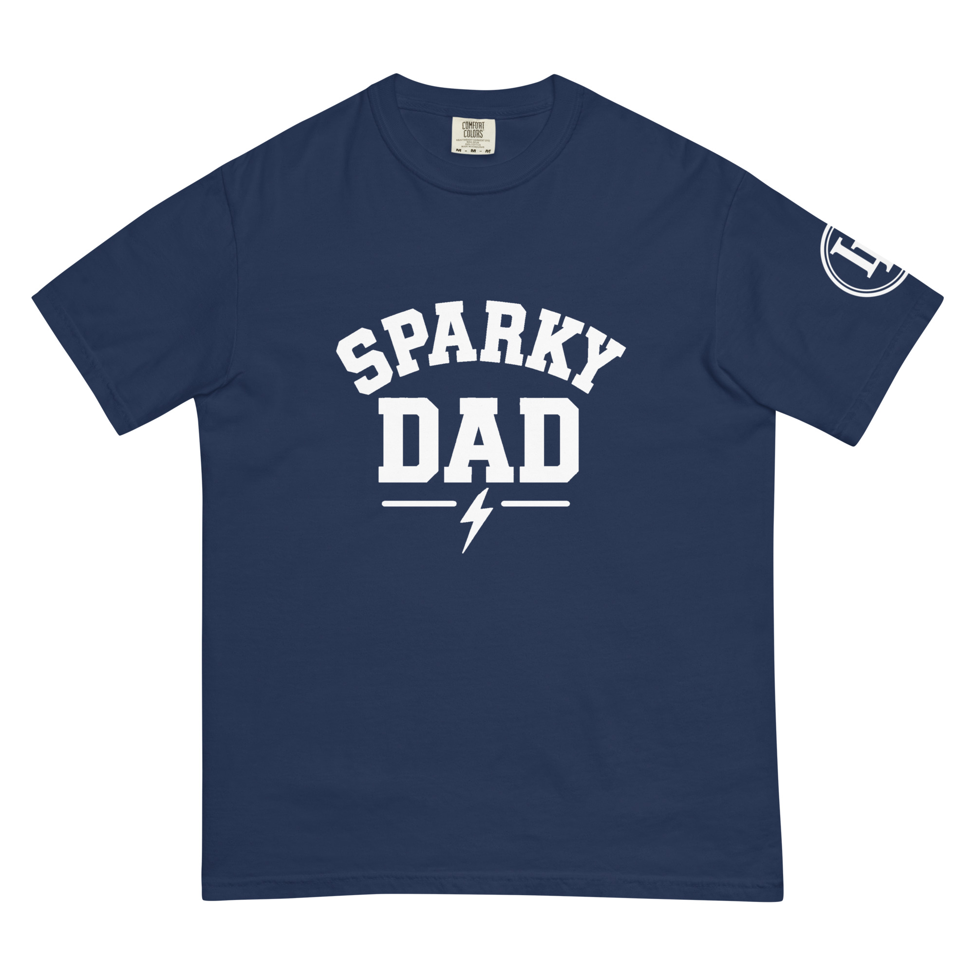 Sparky Dad | Comfort Colors 1717 | Dark Master - Image 24