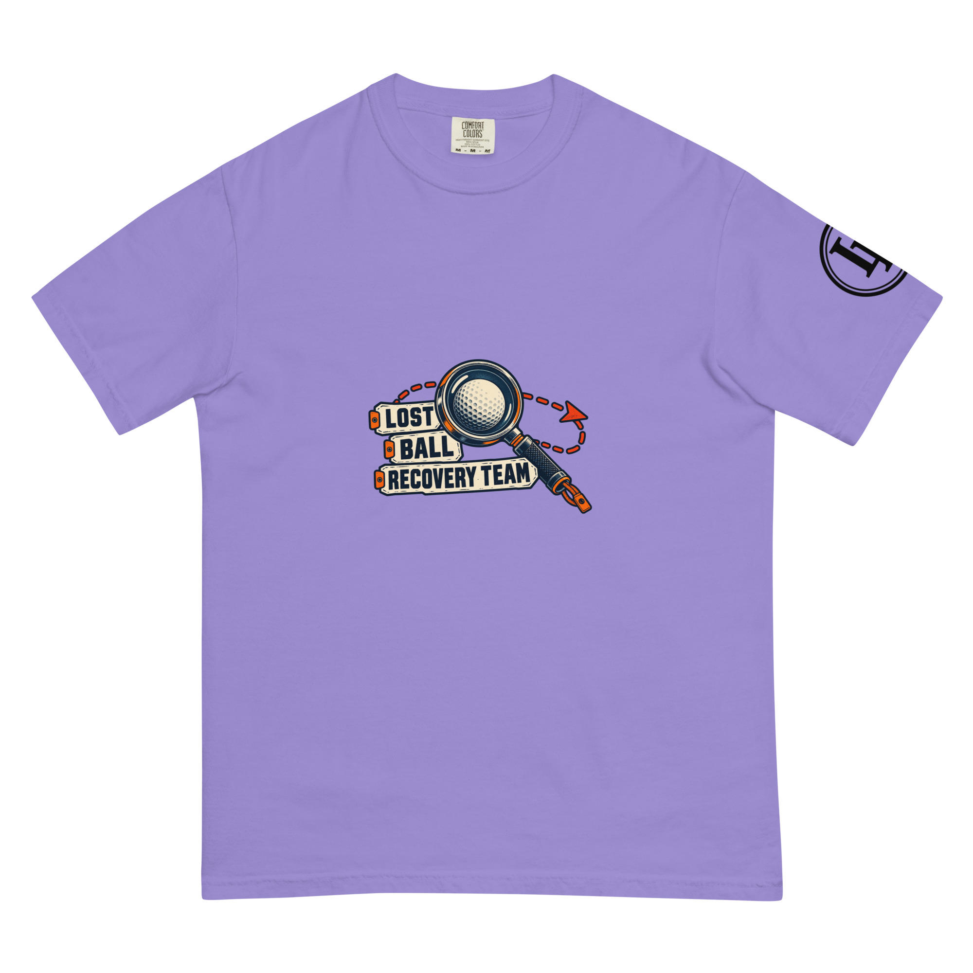 Lost Ball Recovery Team | Comfort Colors 1717 | Dark Master - Image 25