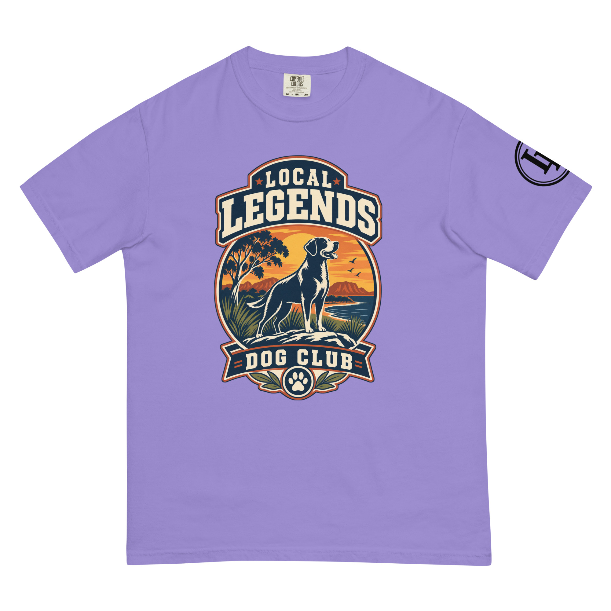 Local Legends Dog Club | Comfort Colors 1717 | Light Master - Image 25
