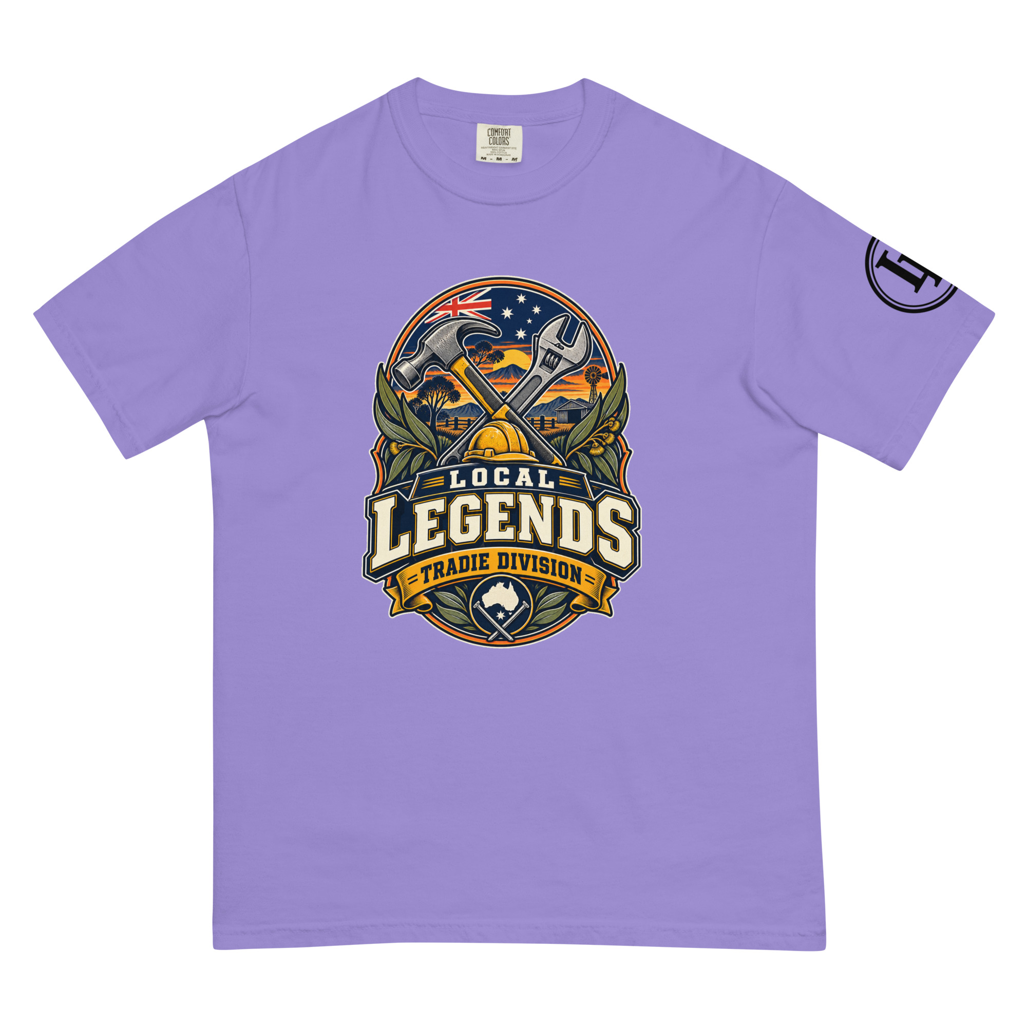 Local Legends Tradie Division | Comfort Colors 1717 | Light Master - Image 25