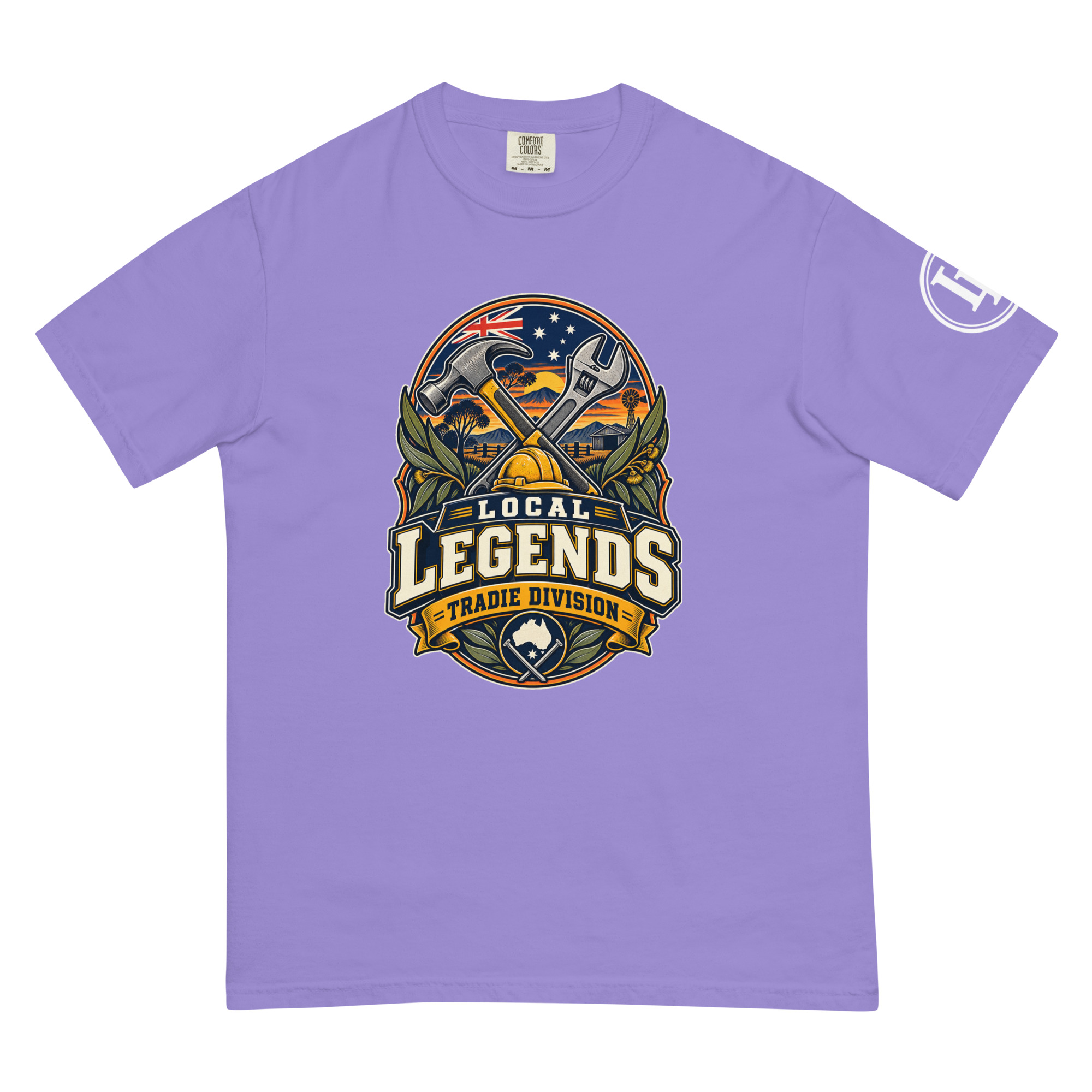 Local Legends Tradie Division | Comfort Colors 1717 | Dark Master - Image 25