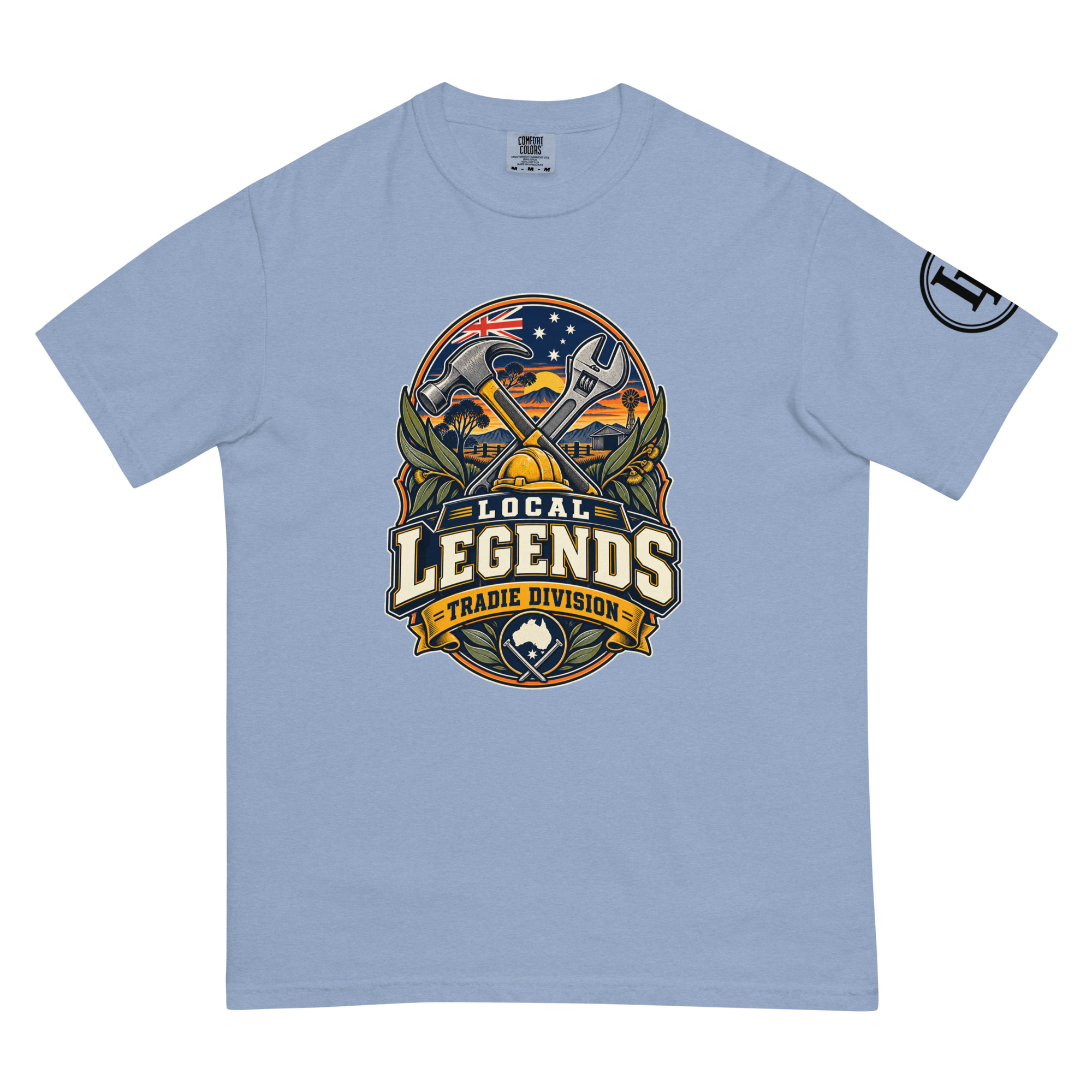 Local Legends Tradie Division | Comfort Colors 1717 | Light Master - Image 33