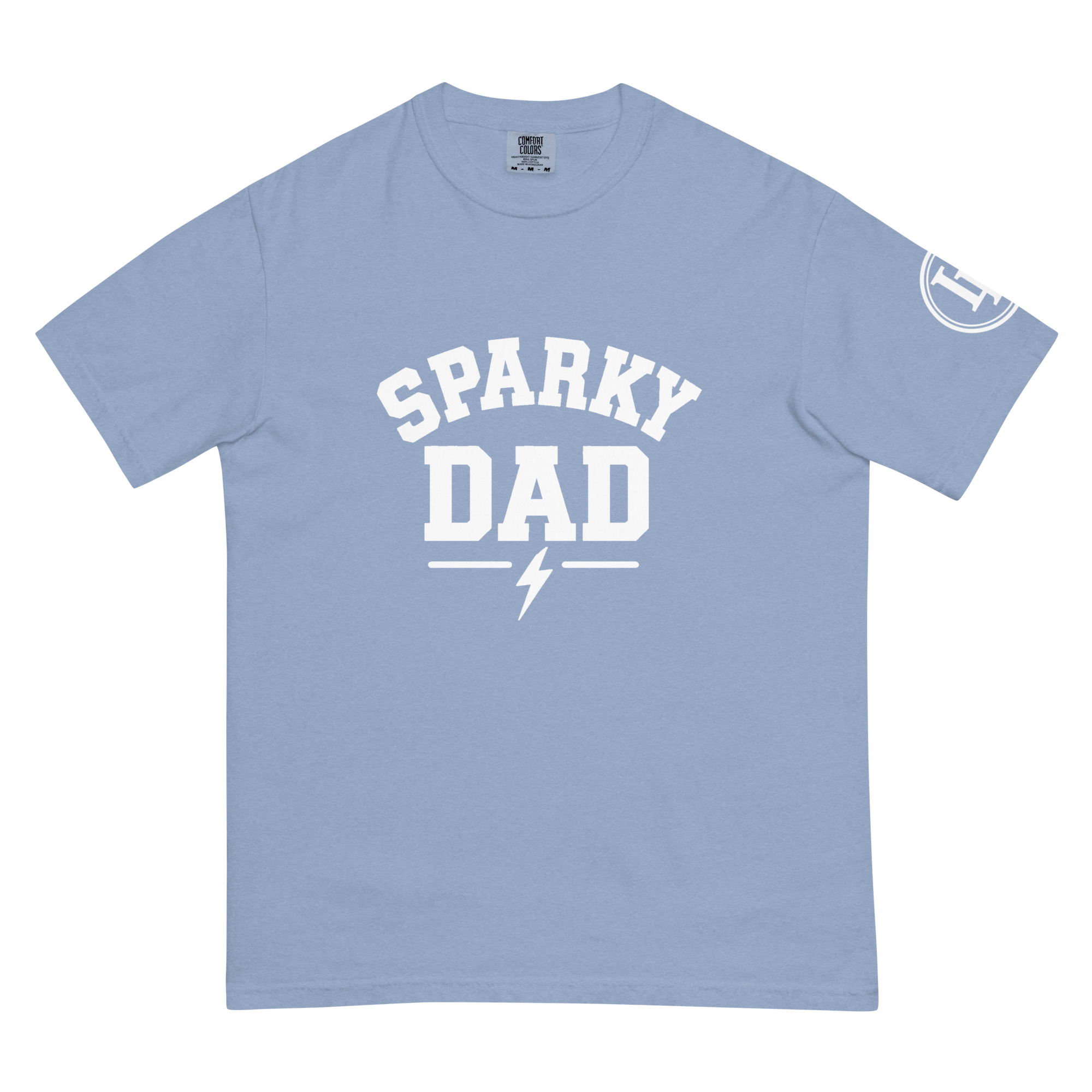 Sparky Dad | Comfort Colors 1717 | Dark Master - Image 33