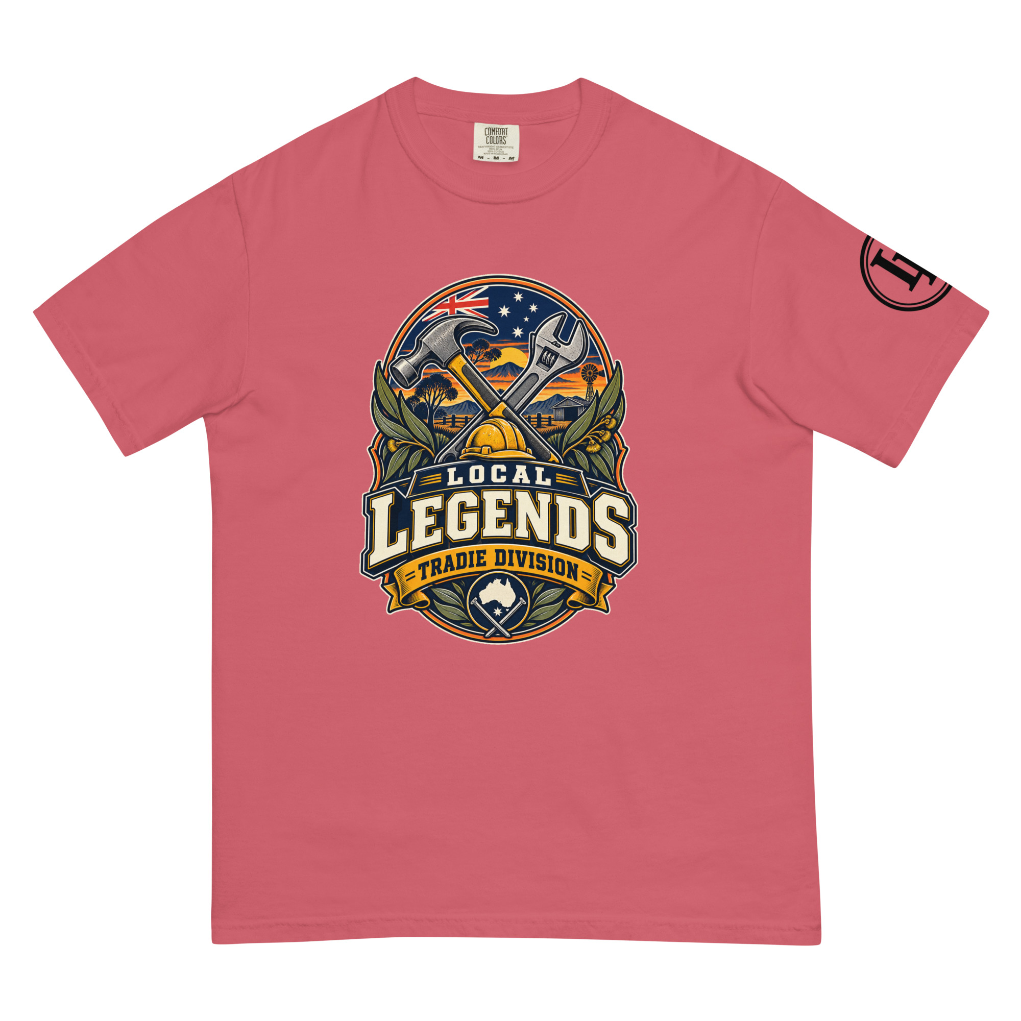 Local Legends Tradie Division | Comfort Colors 1717 | Light Master - Image 26