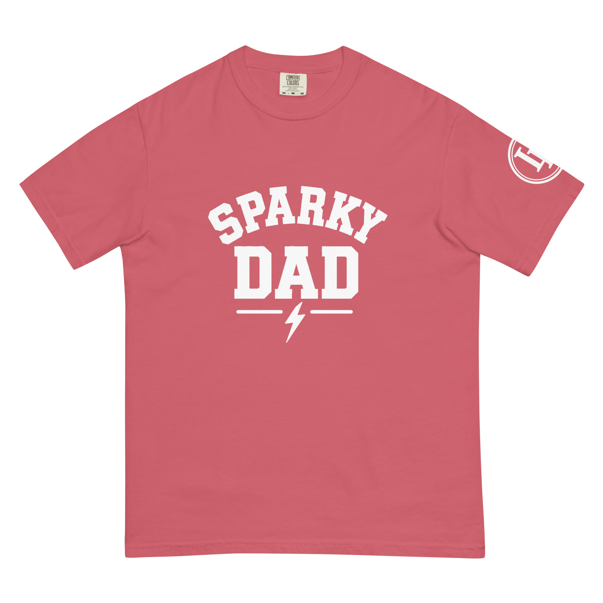 Sparky Dad | Comfort Colors 1717 | Dark Master - Image 26