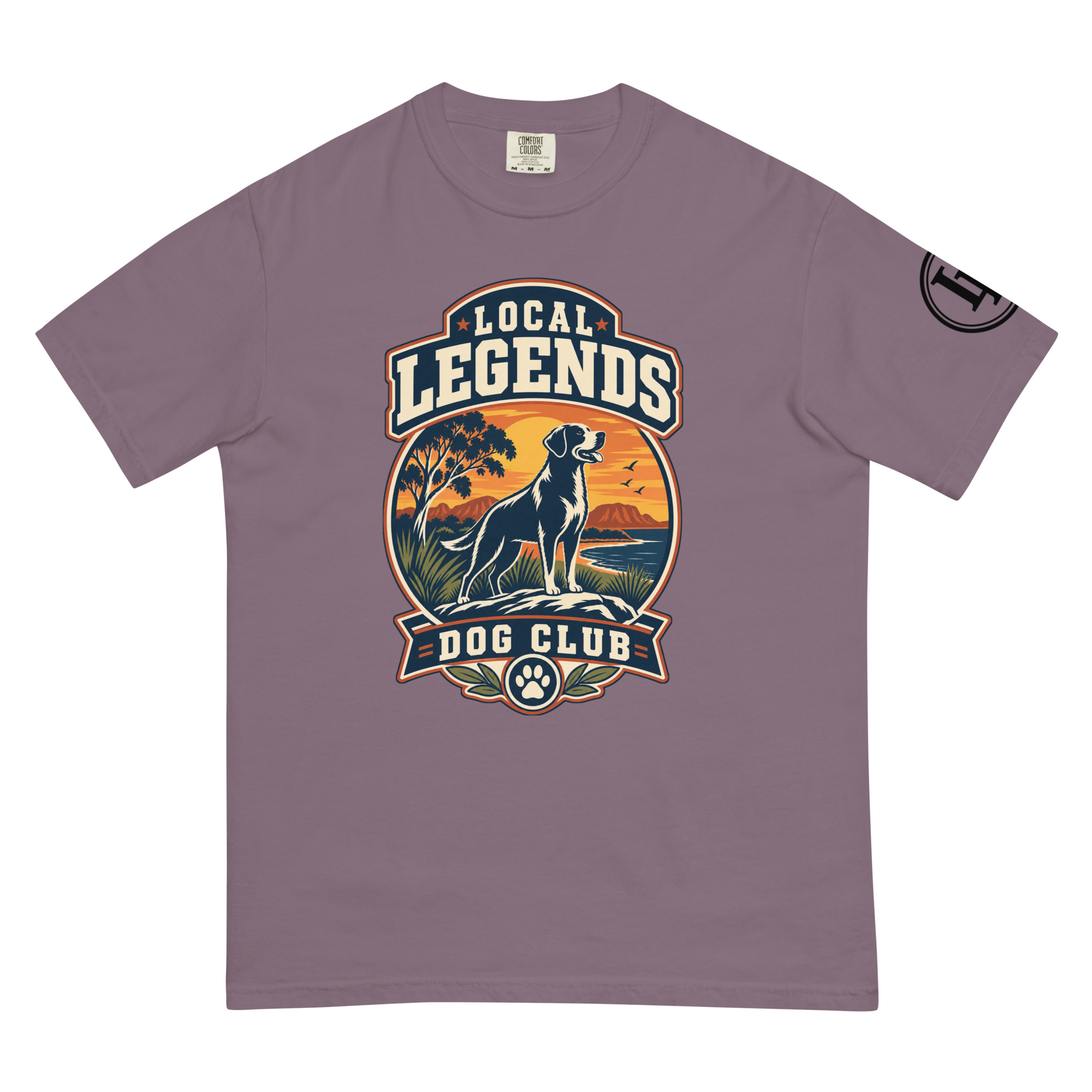 Local Legends Dog Club | Comfort Colors 1717 | Light Master - Image 60
