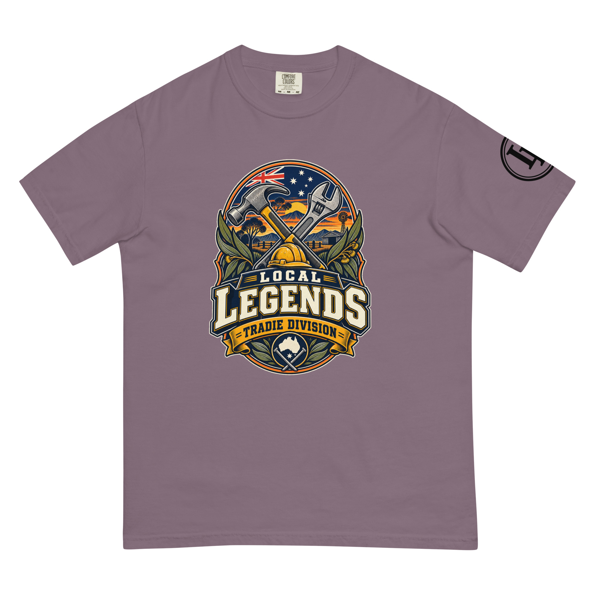 Local Legends Tradie Division | Comfort Colors 1717 | Light Master - Image 60