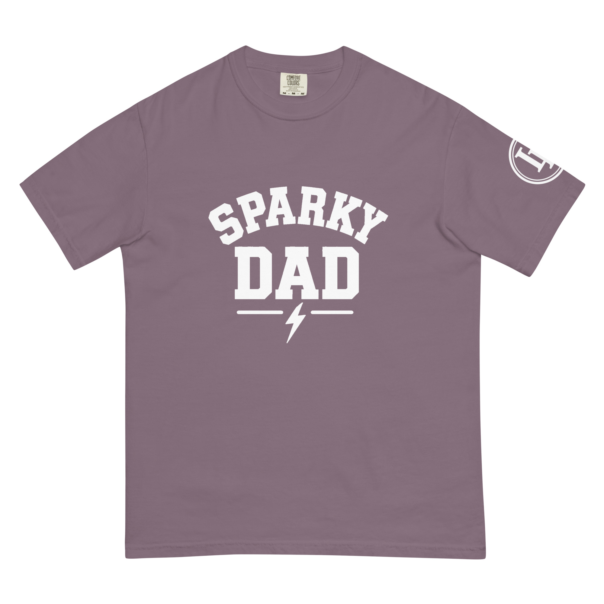 Sparky Dad | Comfort Colors 1717 | Dark Master - Image 60