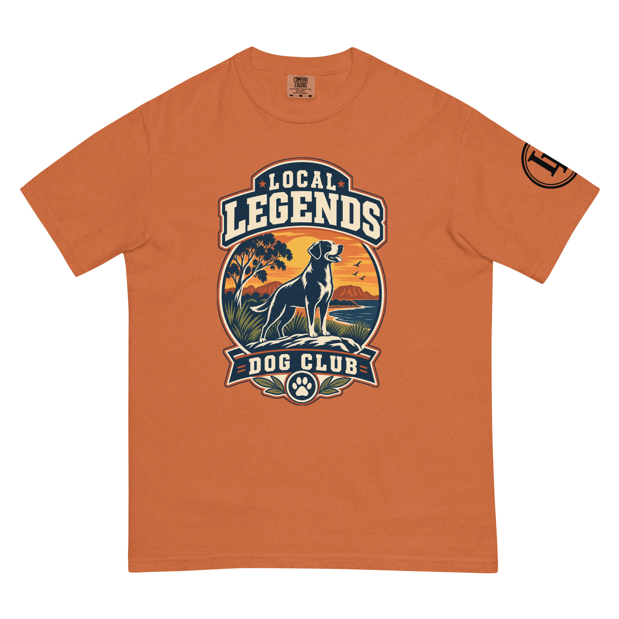 Local Legends Dog Club | Comfort Colors 1717 | Light Master - Image 31